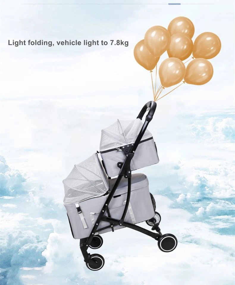 pet stroller for 2 dogs