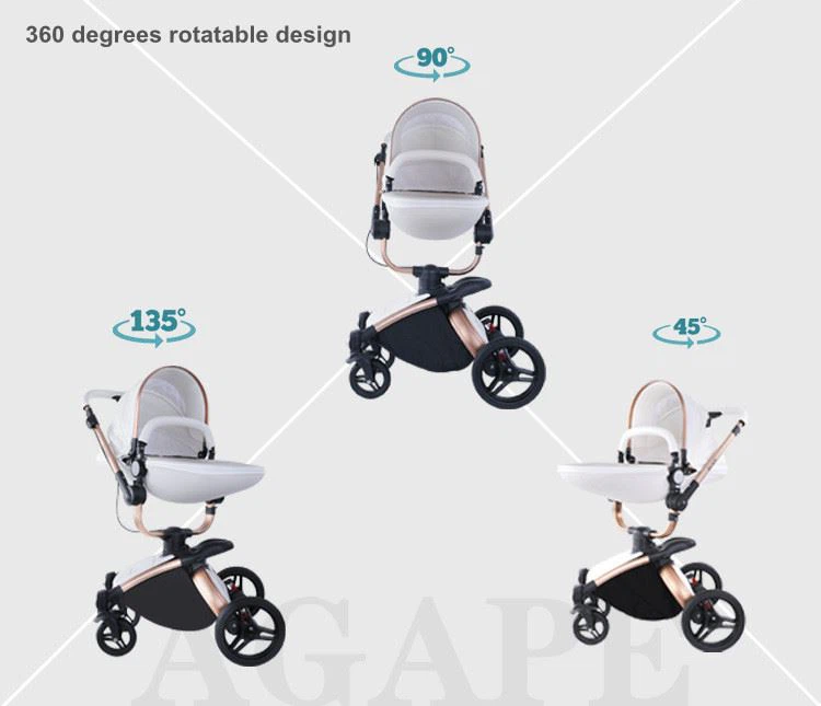 360° rotation stroller