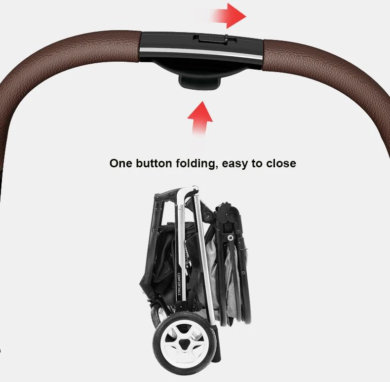Lightweight portable pram